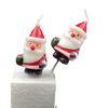 Handmade Christmas Decoration Santa Claus Candles Creative Atmosphere Christmas Birthday Candles