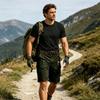 Men Cargo Shorts Relaxed Fit Outdoor Multi Pocket Casual Jogger Shorts for Summer Hiking Running Commute