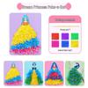 Princess Dress-Up Creative Sticker Book: DIY Educational Toy for Girls