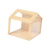 Hamster Nesting Villa Exercise Toy Play Habitat Decoration Assemble Mice Rat Wood for