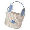 Fashionable Handheld Easters Rabbit Eggs Basket Designs for Easy Carrying and Festival Celebration Home Decoration