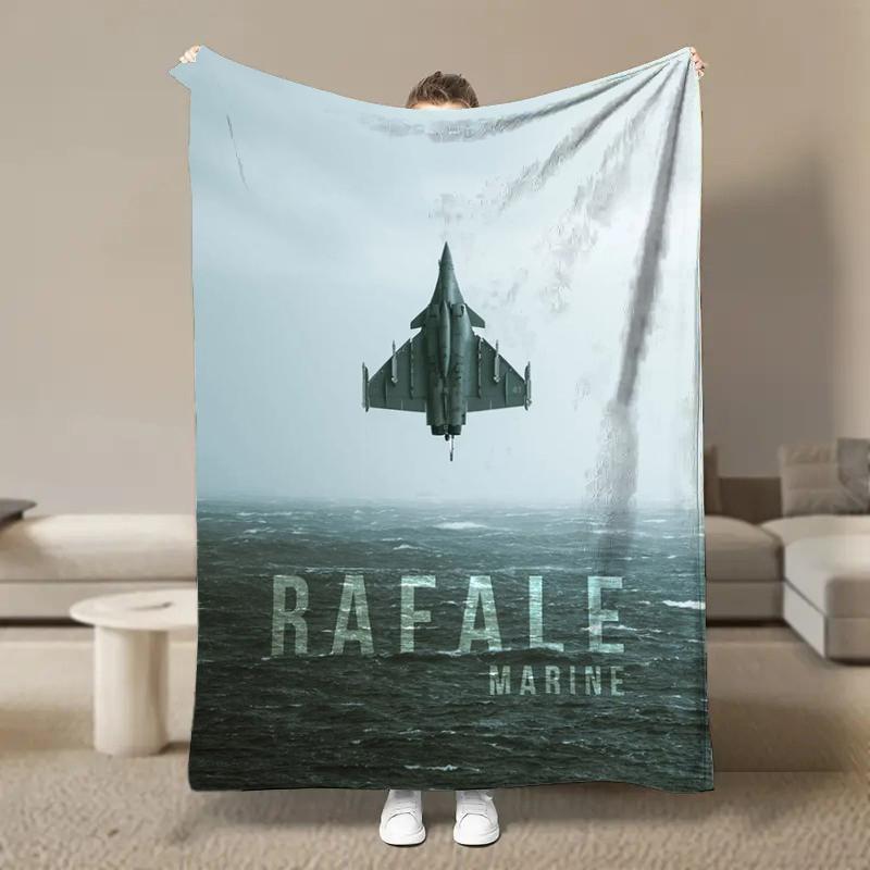 Warm Soft Vintage Planes Print Blanket Fluffy Children and Adults Sofa Plush Bedspread Picnic Throw Blanket for Sofa Bed Gifts