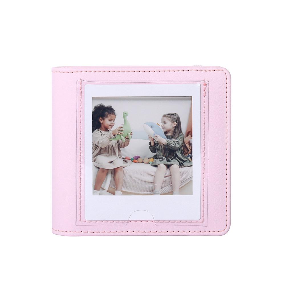 PU Leather 4 Inch Photo Album Memory Book for Fujifilm Instax Square SQ Photo Storage