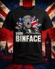 Graf Binface T-Shirt Wähle Binface Anti Farage T-Shirt