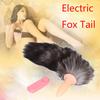 Electric  Tail Vibrator Butt Plug Tail Bead Anal Plug Adult  Toy For Women