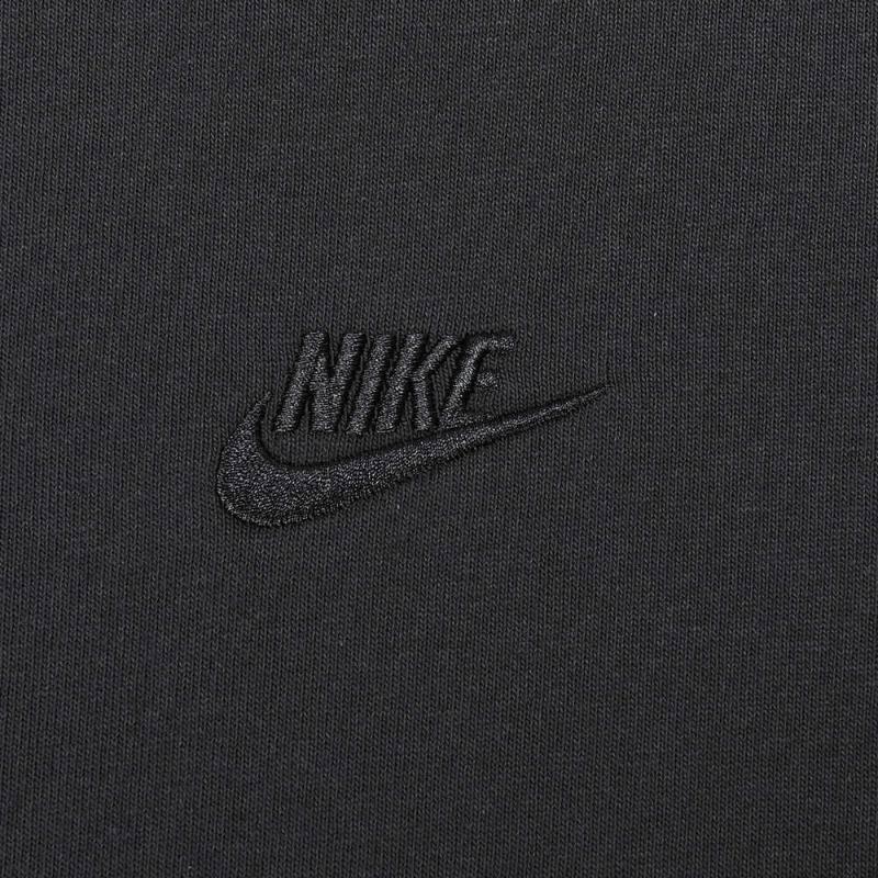 Nike Outdoor Casual Sports Crew Neck Solid Color Short Sleeve Breathable T-Shirt Men T-Shirts Black DO7393-060