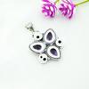 Amethyst Anhänger Edelstein Schmuck, 925 Sterling Silber Anhänger, Geschenk für Frauen handgefertigter Anhänger
