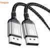 DP 2.1 Gaming Cable: 16K HD Video Cable Compatible with 8K/4K for Computer Graphics Card Display