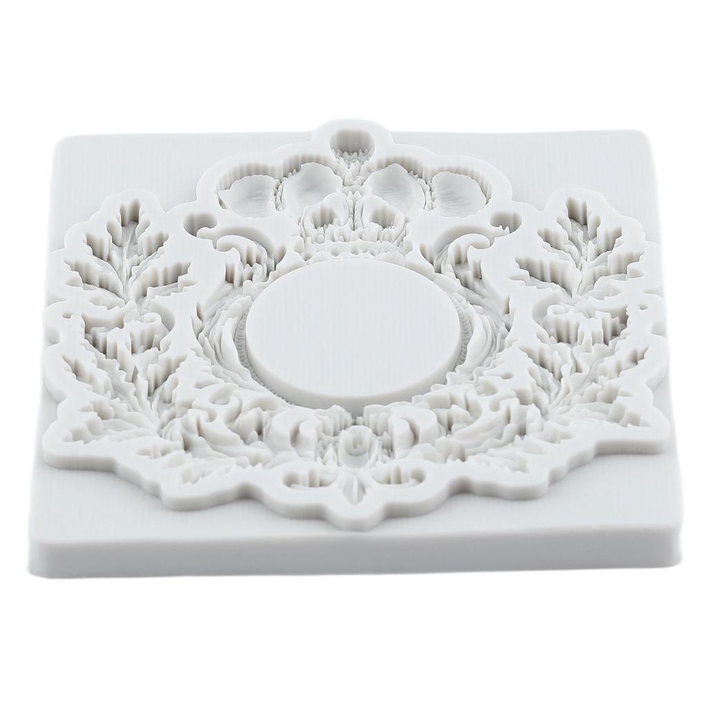 Baroque Photo Frame Silicone Molds Picture Frame Fondant Mold Cake Decorating Tools Cupcake Topper Candy Resin Clay Chocolate Gumpaste Mold
