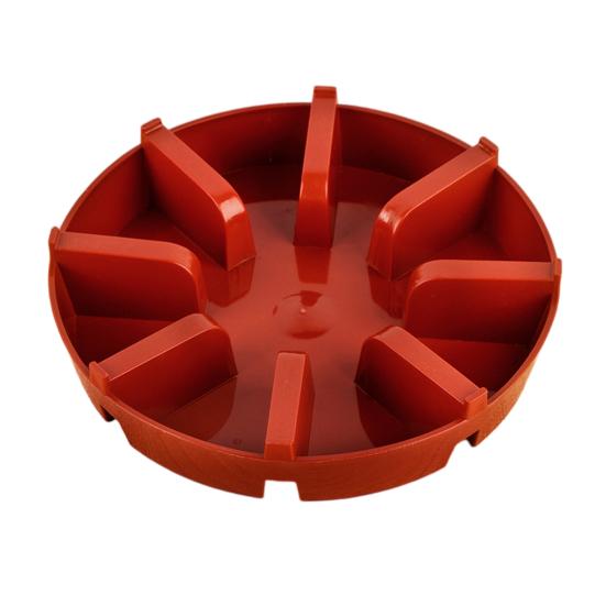 

Heavy Duty Saucer for Flower Pot Planter Drip Tray with Raised Ridges Round Water Catcher Saucer for Indoor Outdoor Plant Pot Use S