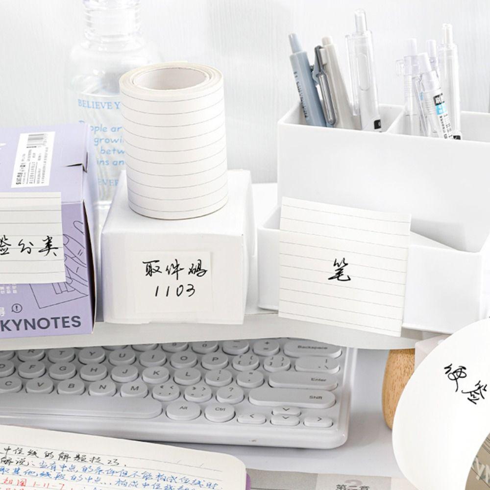 7M Roll Memo Pads with Dispenser Sticky Tabs Eco-Friendly Self-Adhesive Notes  Error Correction