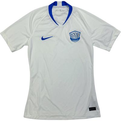 Chinese Super League Shijiazhuang Yongchang Player Edition V-Neck Pullover Comfortable Short Sleeve Football Shirt Men Tops CI5950-104