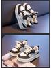 Kids' Leather Canvas Sneakers - Warm, Trendy, Three-Proof for Boys and Girls