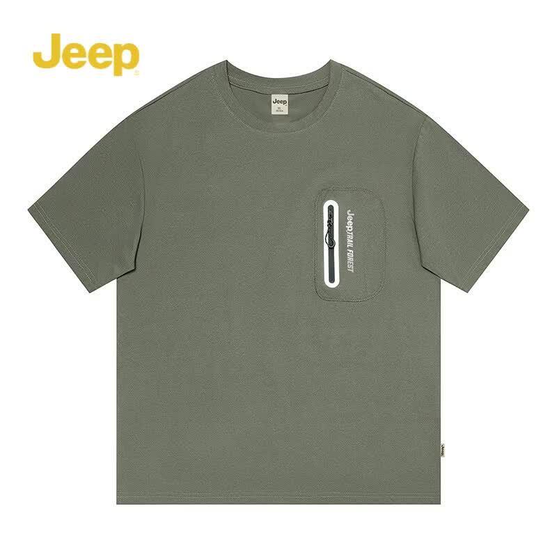 JEEP Men s Cooling Round Neck T-Shirt M