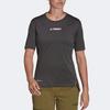 Adidas Terrex Mt Tee With Front Logo Women Tops Black H53386