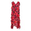 Biba Womens/Ladies Flowers Ruffles Maxi Dress
