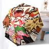 1pc Outdoor Umbrella with Anime Characters - Automatic Opening/Closing, Portable Tri-Fold Design, 8-Rib Iron Frame, Perfect Gift for Fans, Travel