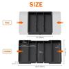 1Pcs Expandable Cooking Utensil Tray Utensil Organizer For Kitchen Drawers Adjustable Cutlery Silverware Flatware Holder Tool