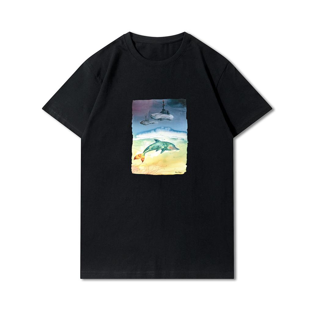 Tricouri de vară cu 100 de modele pentru femei, pisici, cu imprimeu animal, ocazional, cu mâneci scurte, tricouri supradimensionate cu gâtul 100% bumbac