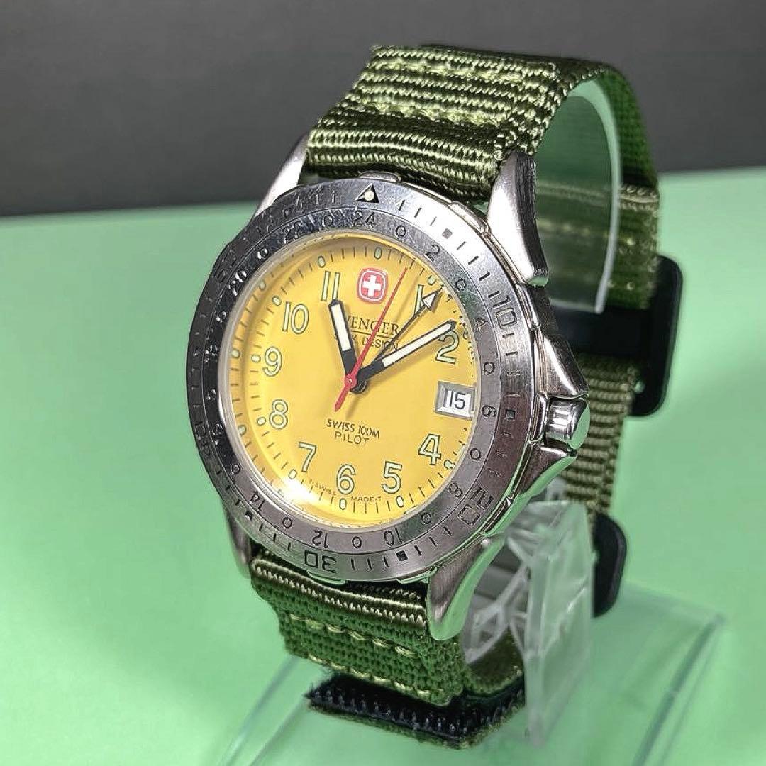 Used Wenger S.A.K.DESIGN GMT Pilot Watch