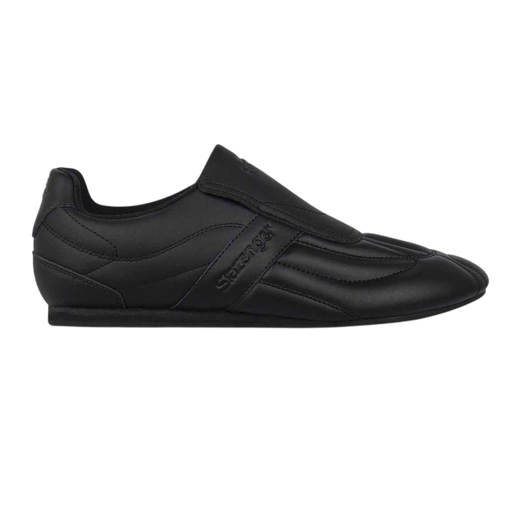 Slazenger Herren Warrior Leder Slip-On Sneaker