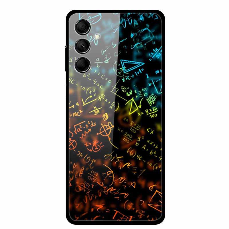 Kreative Landschaft Tierkunst Gehärtetes Glas Hülle für Samsung M14 5G