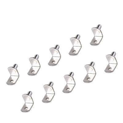 10 יחידות/סט פין תמיכה לקיר למדף ארון מטבח מחזיק לוח מדף ספרים משרד סלון חדר שינה יתד