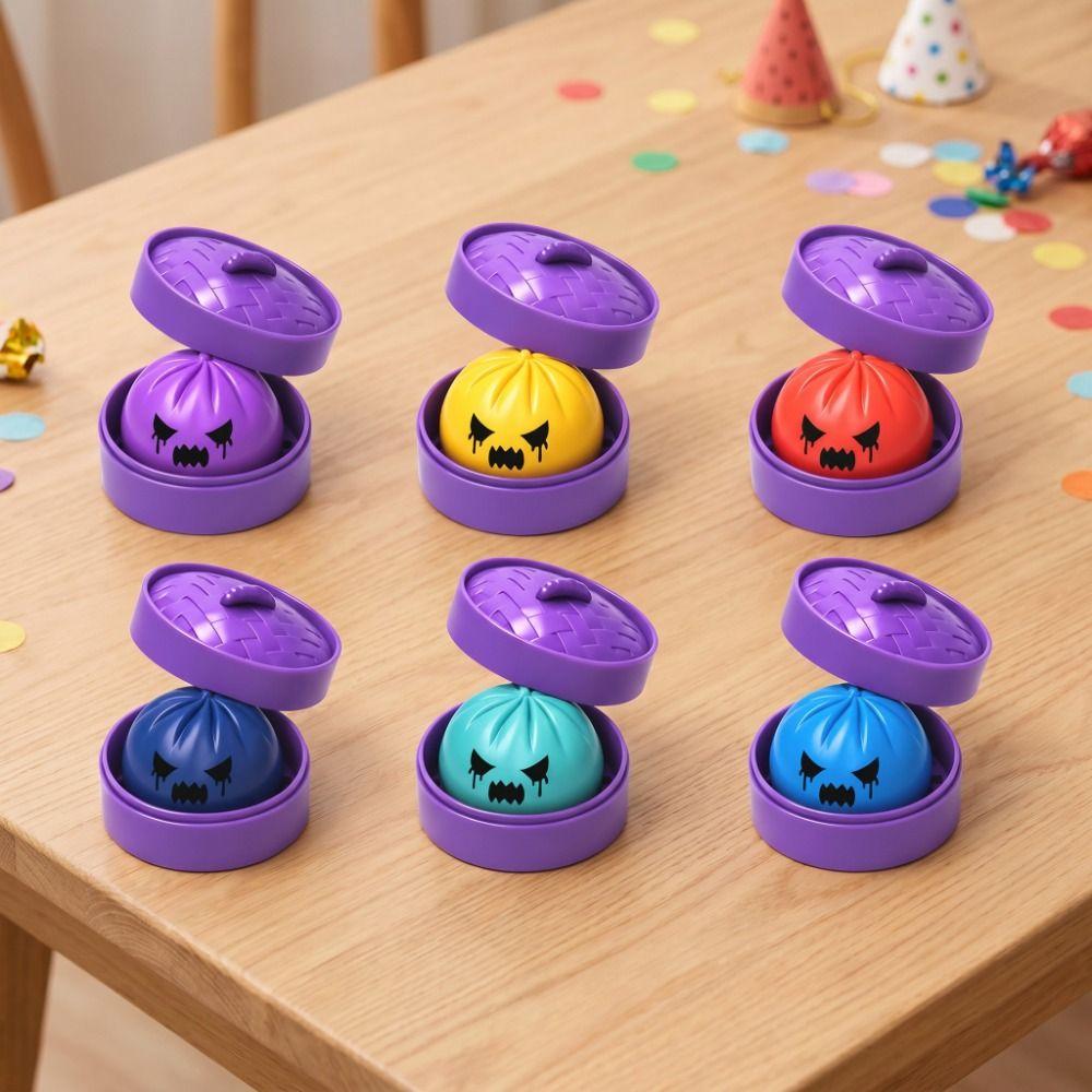 With Steamer Dumplings Squishy Toy Slow Rising Squishy Bun Dumpling Sensory Toy Adults&Kids