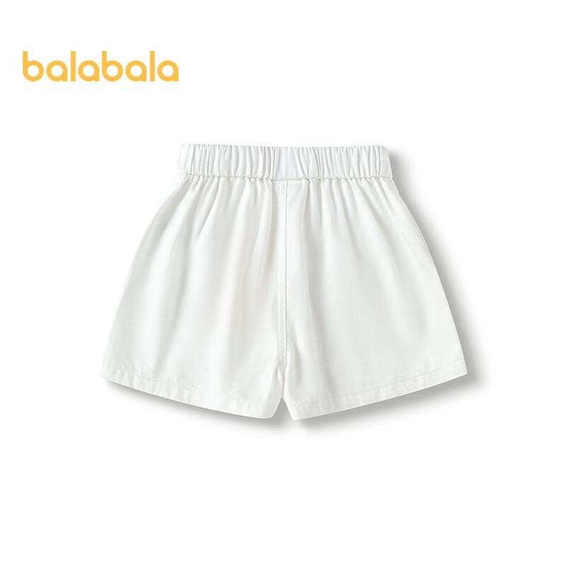 Balabala Girls' Summer Cooling Antibacterial Denim Shorts