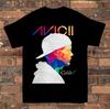 Collection Avicii Singer Short Sleeve Cotton Black All Size Unisex T-Shirt