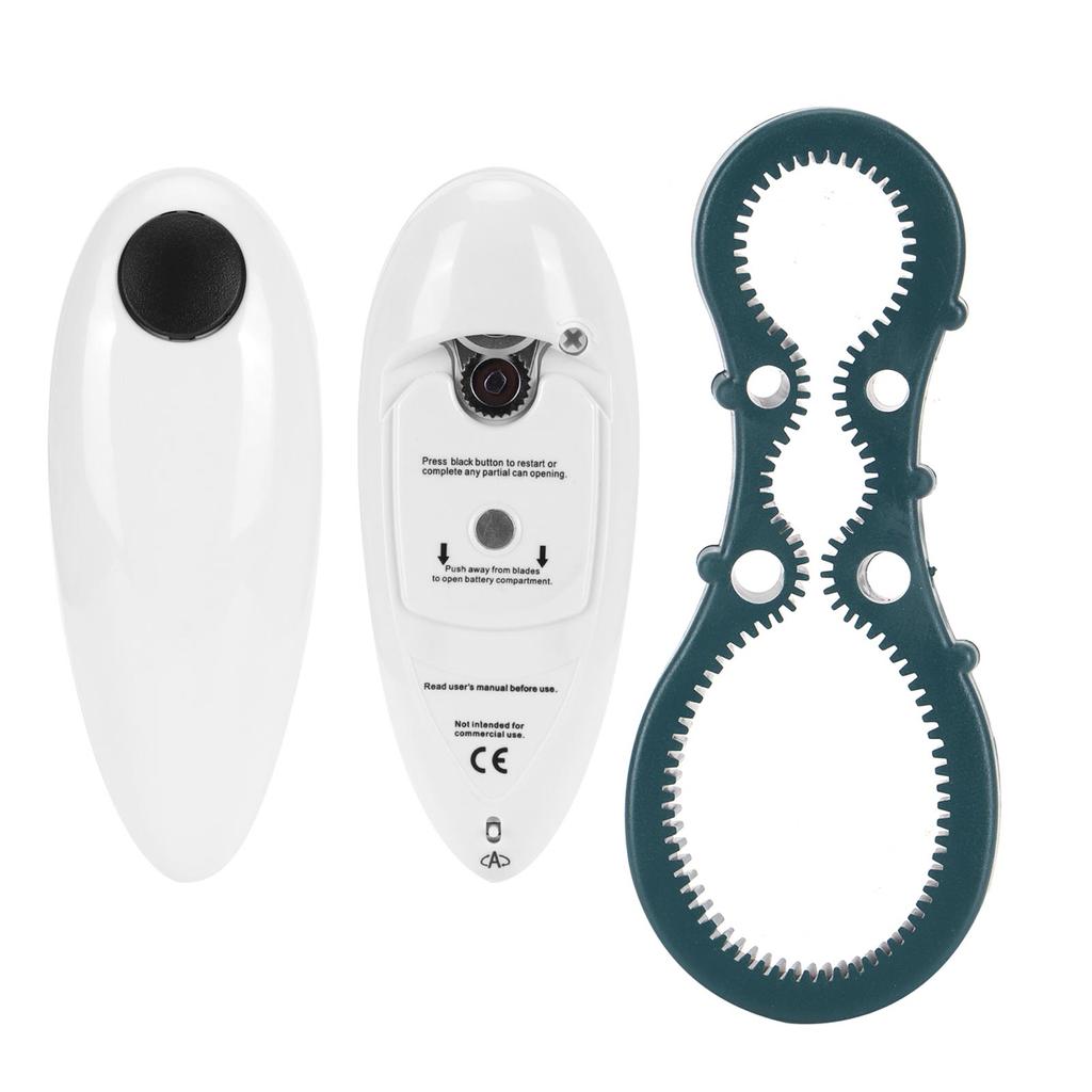 Automatic Electric Can Opener Manual Bottle Opener for Home Kitchen Restaurant Tool