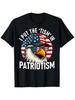 I Incorporated the Spirit of Patriotism Into a Fun American-style Eagle T-shirt. This T-shirt Is a Unisex Casual Crew-ne