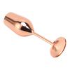 Champagne Flutes Stainless Steel Copper Plating Dishwasher Safe Champagne Glasses for Party Home