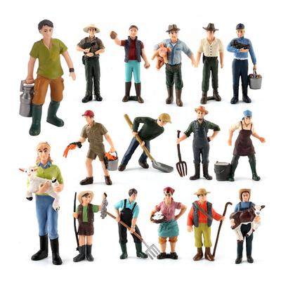 Modell Leute Figuren Layout Modell PVC Schäfer Simulation