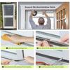 5M Weather Stripping Door Window Seal Strip Self-adhesive Sound Proof Wind Protection Sliding Door Window Seal Woolen Strips