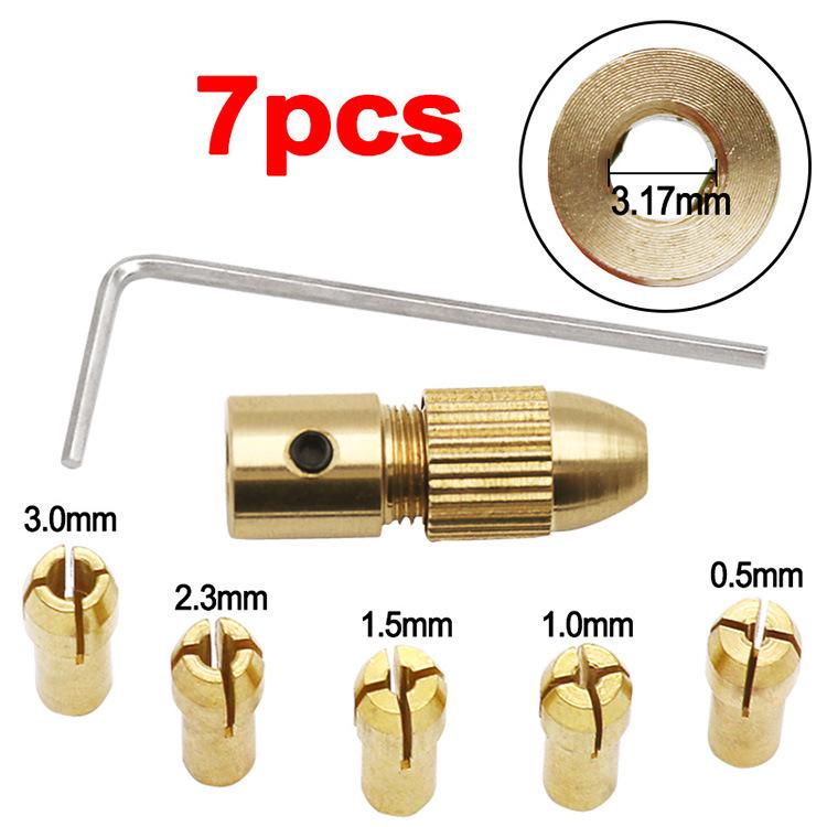 

Mini Self-Tightening Drill Chuck for Small Electric Drills and Grinders