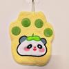 Cartoon Kitchen Hand Towel - Thick, Absorbent, Lint-Free, Cute Hanging Dishcloth for Bathroom and Household Use