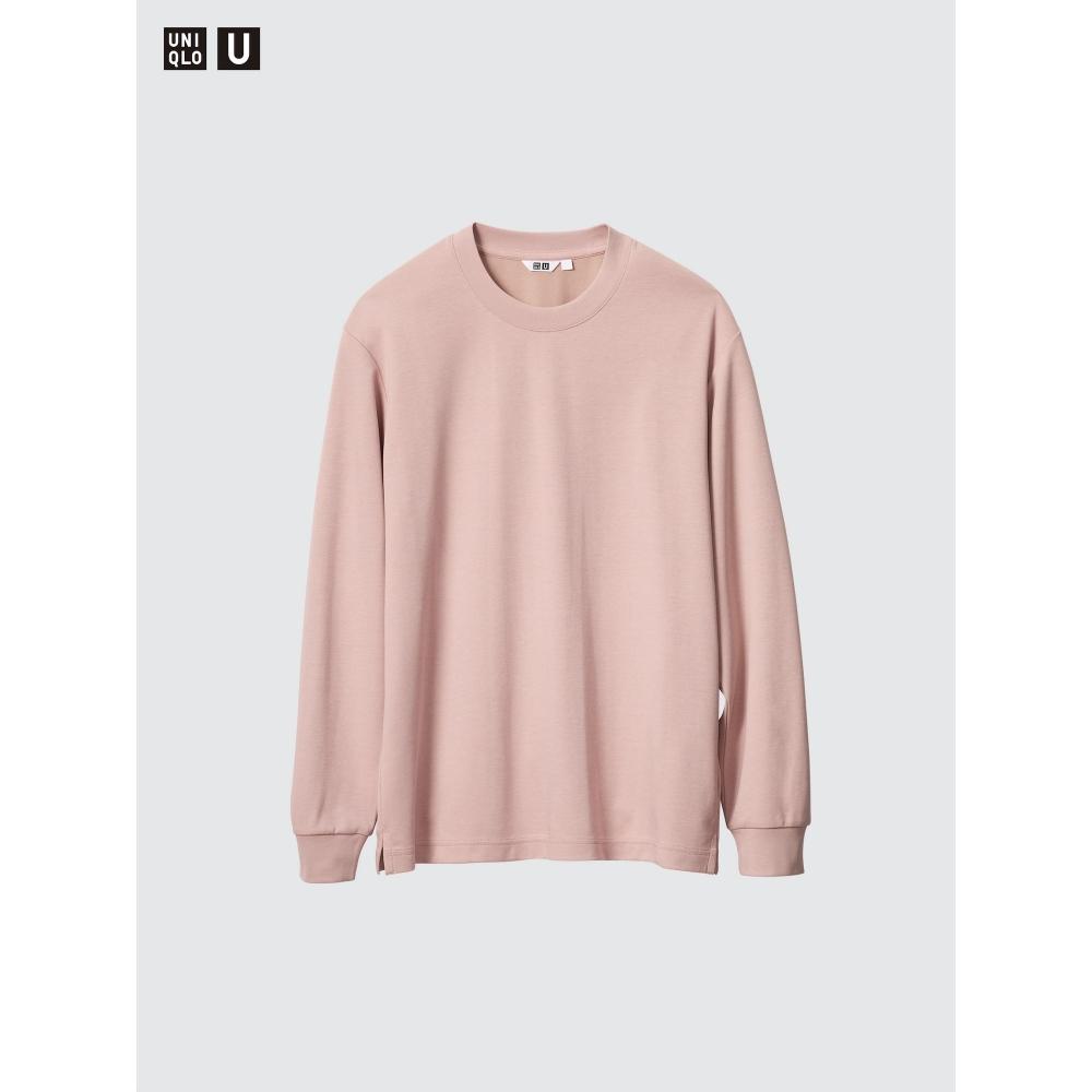 Uniqlo Airism Cotton Crewneck Tee  Long Sleeve 
