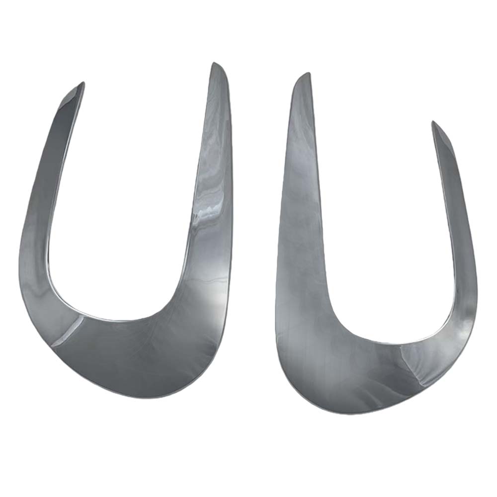 Decoration Fornt Fog Lamp Cover For Maruti Suzuki S-PRESSO    2024 25 Decorative Patch Electroplating Chrome Silver