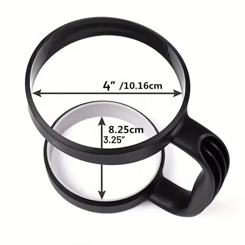 Plastic Tumbler Cup Handle Double Rings Car Cup Handle Travel Mug Holder  30 Oz  Tumbler Cups
