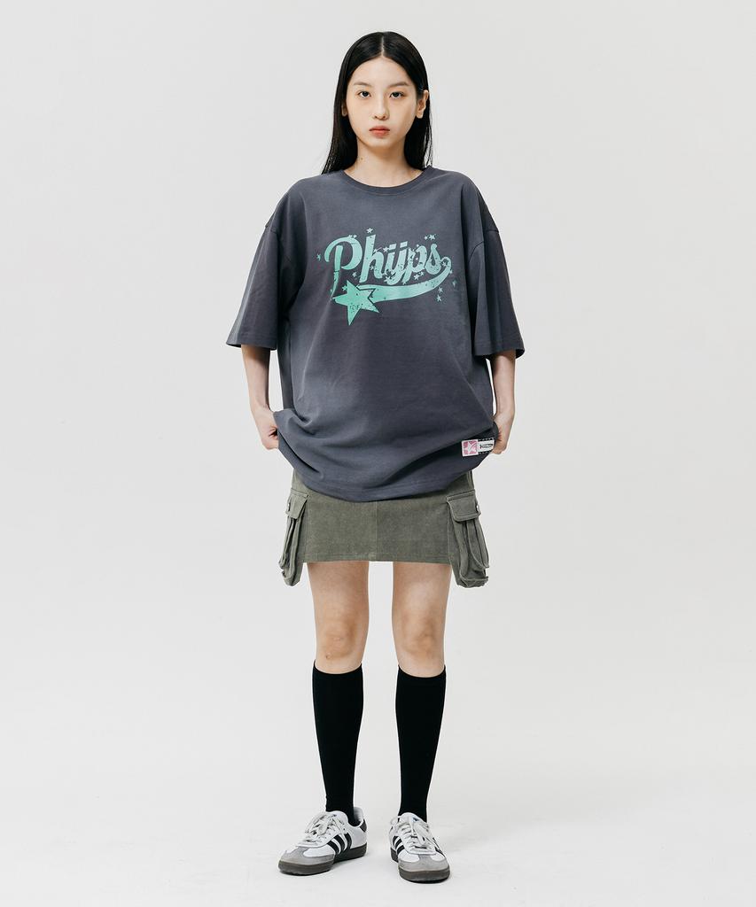 PHYSICAL DEPARTMENT Scatter Star Ss Charcoal / Green