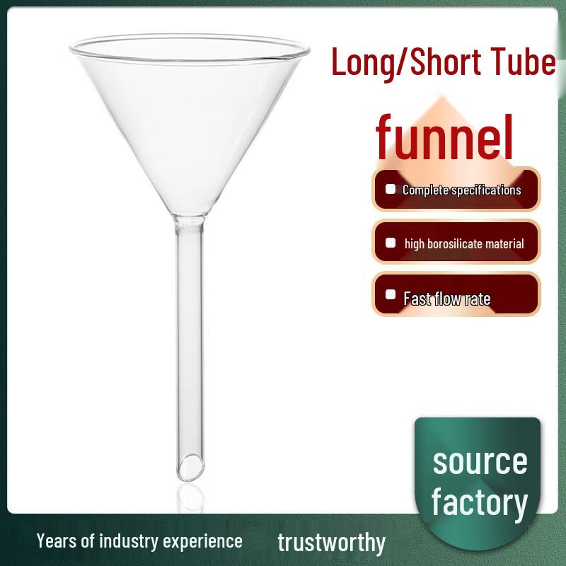 High Borosilicate Glass Funnel
