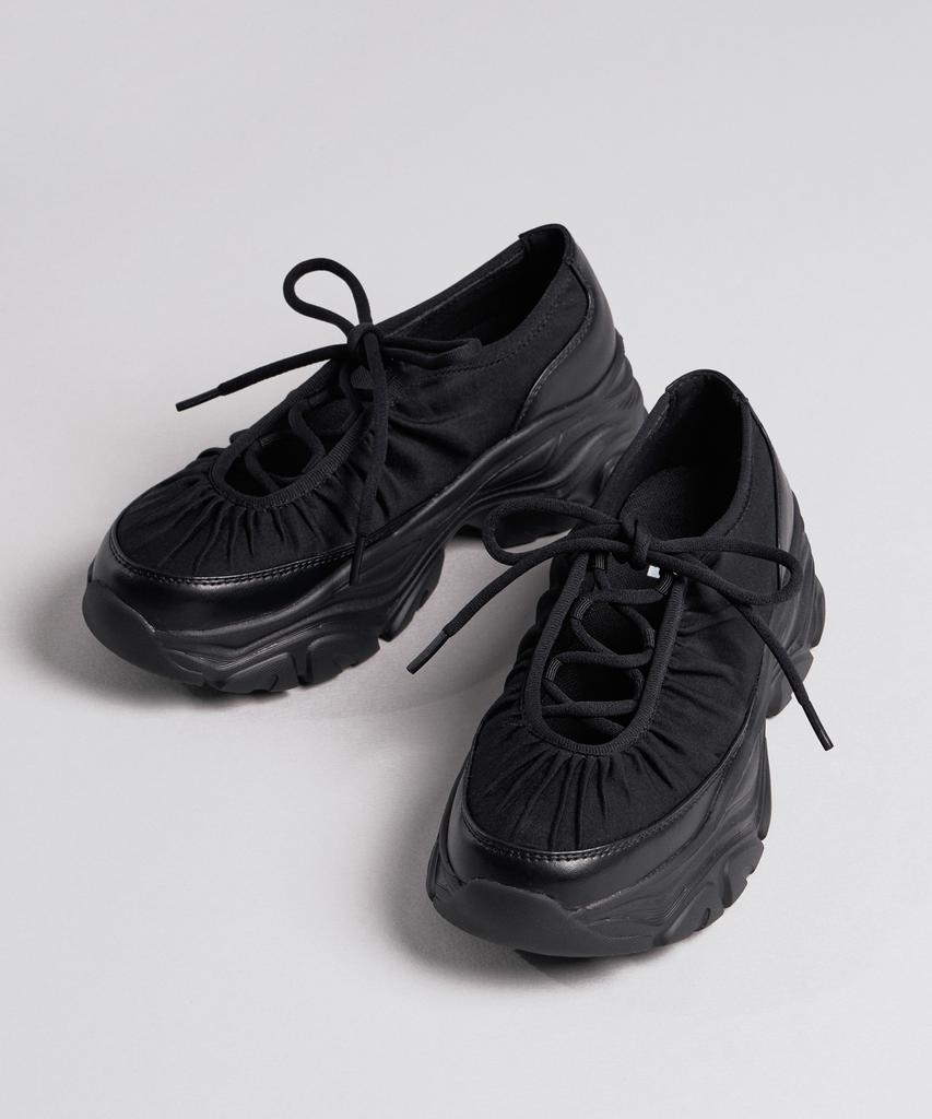 Jill By Jillstuart [Cassia] Shirred Platform Sneakers