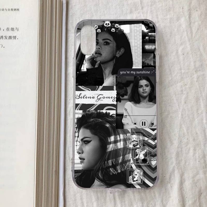 Selena Gomez Phone Case For iPhone 11 12 13 14 Mini Pro Max XR X XS TPU Clear Case For 8 7 6 Plus SE 2020