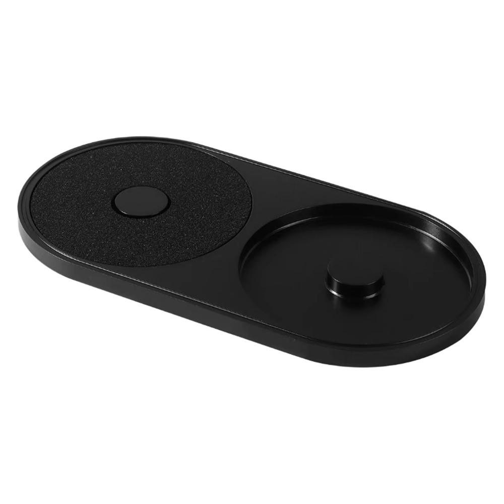 Single Layer Margarita Salt Rimmer with Sponge Bar Sugar Rimmer Glass Rimming Tray  Hotel Use чёрный