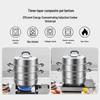Kangbahe 3-Layer Anti-Scald Stainless Steel Steamer
