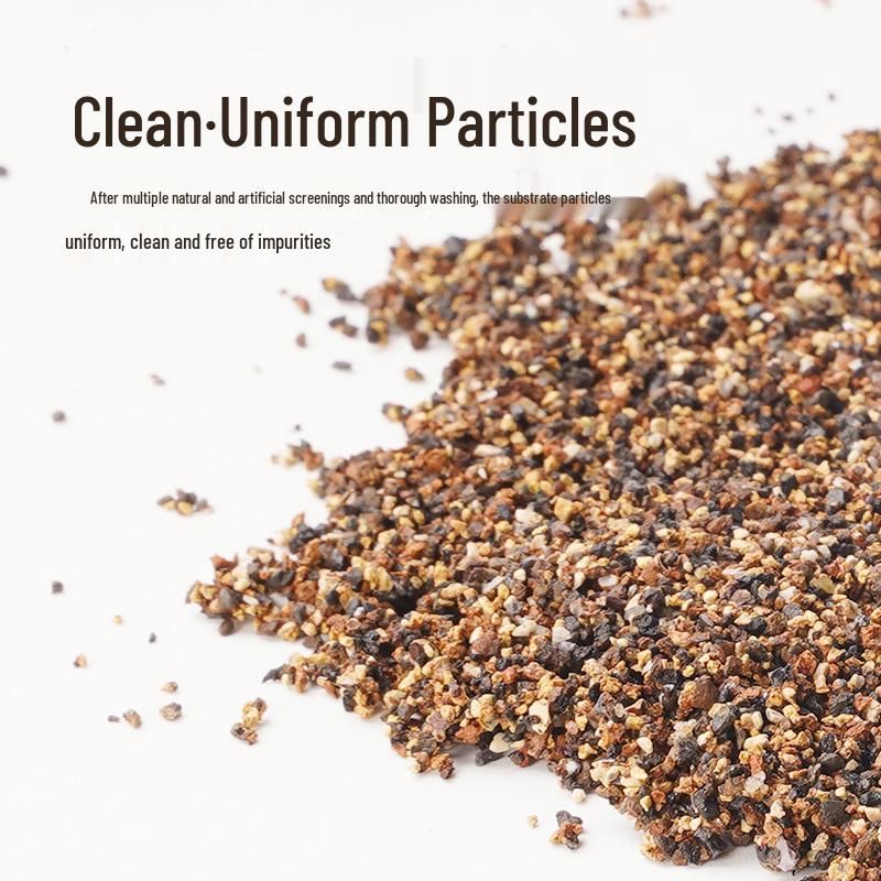 South American Brown Sand Stream Stones for Aquariums: Rainforest Aquascaping Substrate