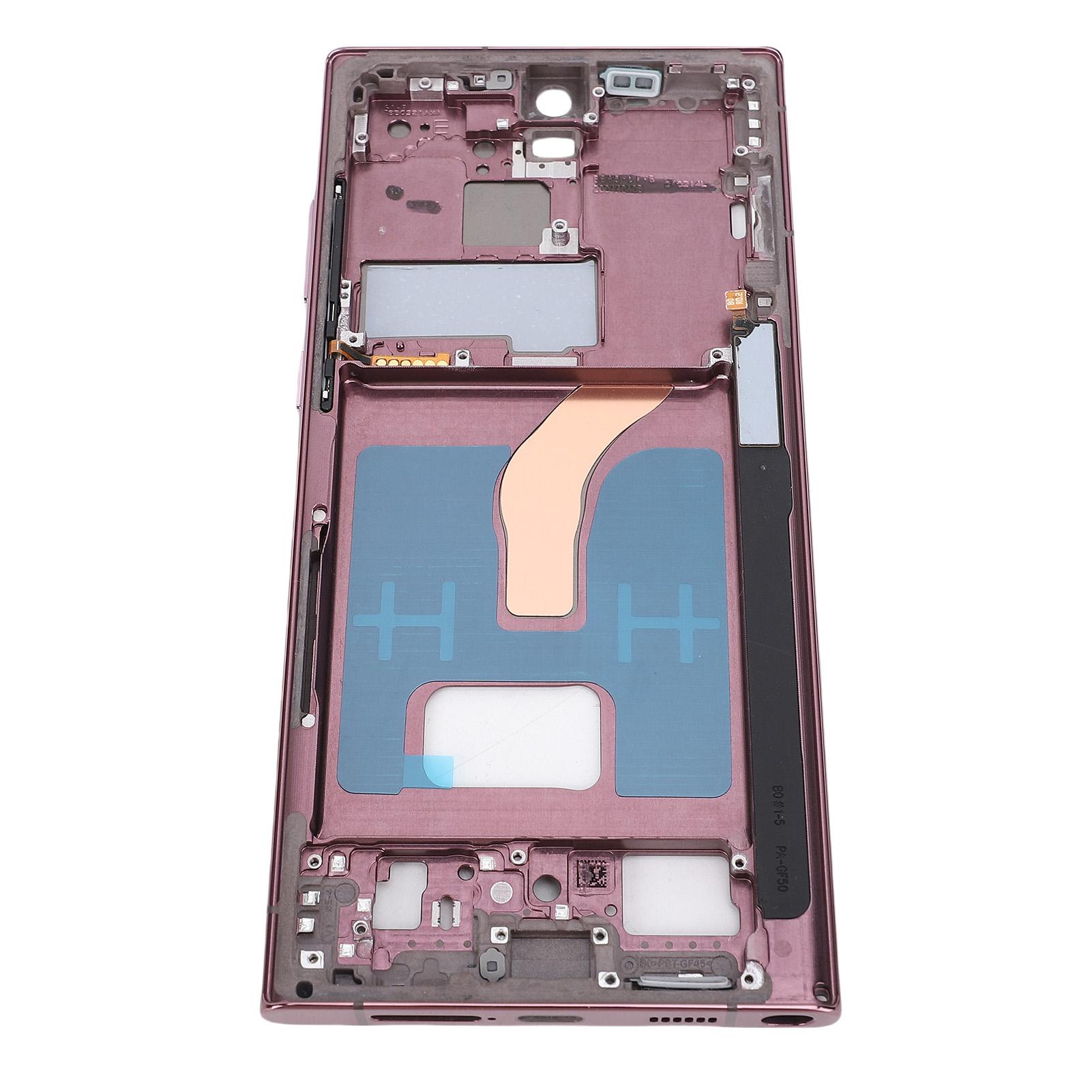 

Замена металлической пластины средней рамки для телефона с инструментами для ремонта Galaxy фиолетовый