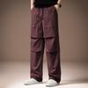 High-end Outdoor Thin Multi-pocket Tooling Charging Pants for Men's Summer New Loose Straight Casual Pants for Men