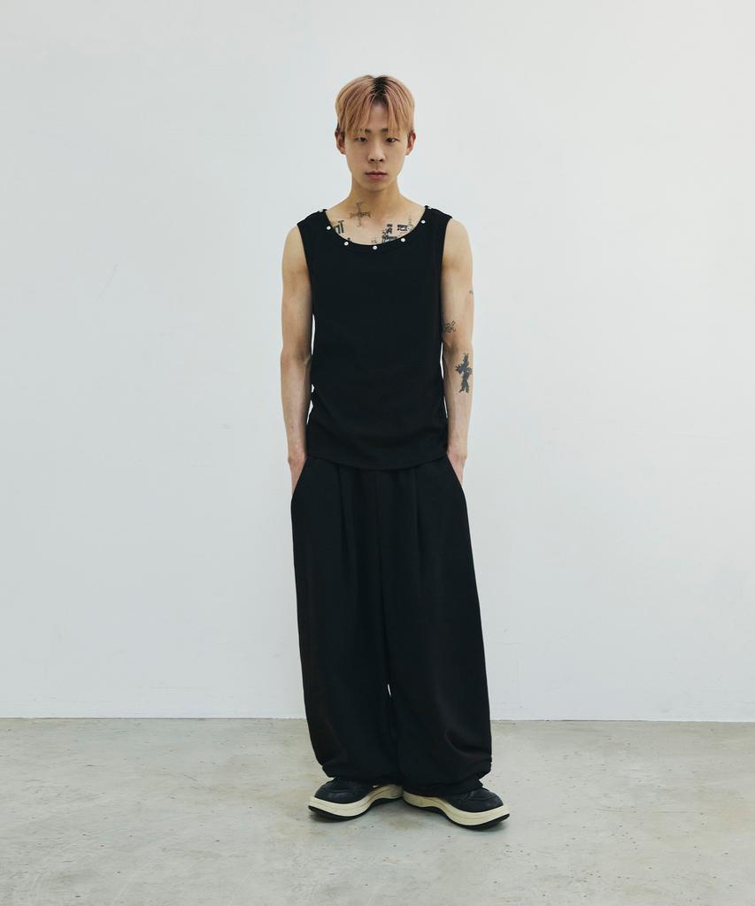 SCALLYWAG Summer Balloon Fit Sweatpants [Black]